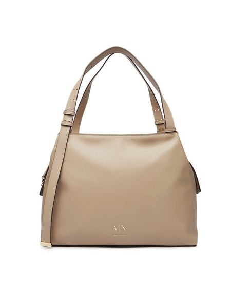 Armani Exchange Torebka XW002603 AF19902 U6223 Beżowy. Brązowe torebki klasyczne damskie Armani Exchange, bez wzorów, ze skóry, bez dodatków. Za 729.99 zł.