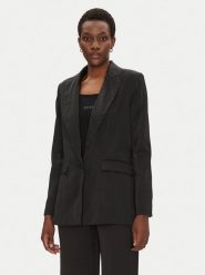 Morgan Marynarka 251-VTEO.F M Czarny Slim Fit. Czarne marynarki i żakiety damskie Morgan, m, bez wzorów, z syntetyku. Za 289.99 zł.
