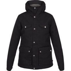 Kurtka zimowa damska Fjallraven Greenland Winter Jacket. Czarne kurtki damskie Fjällräven, na zimę, bez wzorów, bez kaptura. Za 1,080.99 zł.