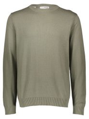 SELECTED HOMME Sweter w kolorze khaki rozmiar: S. Brązowe swetry męskie Selected Homme, s, bez wzorów, z bawełny, bez kołnierzyka. Za 74.63 zł.