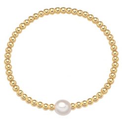 Yokoamii Bransoletka z Stop metali wStop metali Bransoletki 1 ct Damski. Białe bransoletki damskie Yokoamii, złote. Za 149.99 zł.