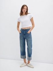 MAVI Dżinsy "Anya" - Comfort fit - w kolorze niebieskim rozmiar: W30. Niebieskie jeansy damskie MAVI, z podwyższonym stanem. Za 139.95 zł.