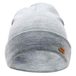 Zimowa Czapka Unisex Dla Dorosłych Seine. Szare czapki męskie IGUANA. Za 70.99 zł.