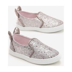 Ciemnoróżowe Tenisówki Bunny's Honey. Buty sportowe dziewczęce Born2be, bez wzorów, z okrągłym noskiem, bez zapięcia. Za 39.99 zł.
