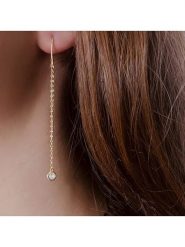 Les Favorites Pozłacane kolczyki z cyrkoniami rozmiar: onesize. Żółte kolczyki damskie Les Favorites, z cyrkonią, pozłacane, z zapięciem typu bigiel. Za 56.99 zł.