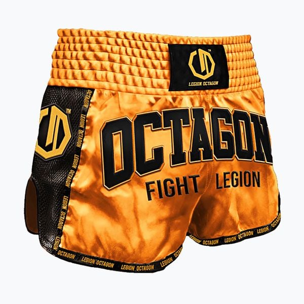 Spodenki treningowe Octagon Kickboxing/Muay Thai Legion Fight Legion Premium. Żółte szorty damskie OCTAGON, bez wzorów, z materiału, biznesowe. Za 159.99 zł.