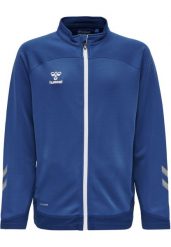 Kurtka dziecięca zapinana na zamek Hummel hmlLEAD poly. Niebieskie kurtki treningowe męskie HUMMEL, m, bez wzorów, z polaru, na fitness i siłownię. Za 216.85 zł.