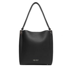 Torebka Nine West. Czarne torebki klasyczne damskie Nine West, bez wzorów, bez dodatków. Za 229.99 zł.