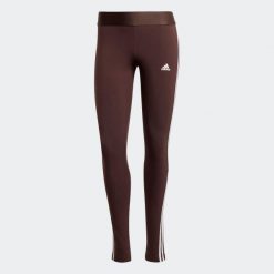 Legginsy fitness damskie ADIDAS. Fioletowe legginsy damskie Adidas, s, bez wzorów, z bawełny. W wyprzedaży za 69.99 zł.