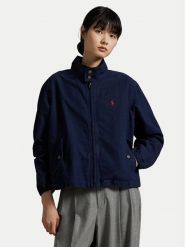 Polo Ralph Lauren Kurtka przejściowa 211936442004 Granatowy Straight Fit. Niebieskie kurtki damskie Polo Ralph Lauren, xs, bez wzorów, z bawełny, bez kaptura. Za 1,449.00 zł.