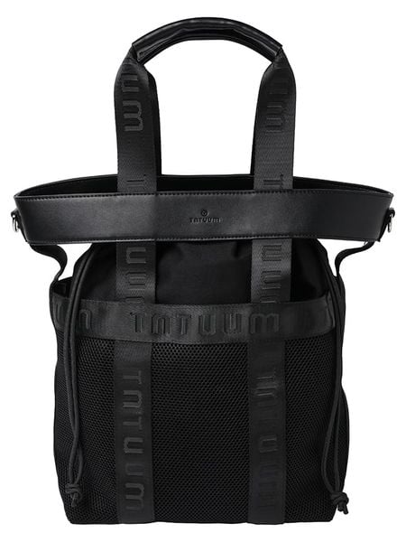 TATUUM Shopper bag w kolorze czarnym - 43 x 41 x 14 cm rozmiar: onesize. Czarne shopper bag damskie Tatuum, bez wzorów, z materiału, bez dodatków. Za 201.55 zł.