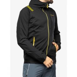Kurtka softshell męska La Sportiva Macnas Softshell Jkt. Czarne kurtki męskie La Sportiva, m, bez wzorów, z softshellu, bez kaptura. Za 702.99 zł.