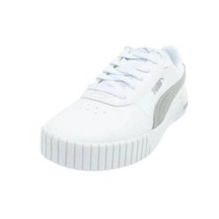 Damskie/Trenery Ze Skóry Ekologicznej Carina 2.0. Białe obuwie trekkingowe damskie Puma. Za 297.99 zł.