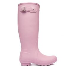 Kalosze Hunter. Czerwone kalosze damskie Hunter, bez wzorów. Za 489.99 zł.