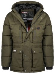 ANAPURNA Parka "Albertana" w kolorze khaki rozmiar: XXL. Brązowe parki damskie ANAPURNA, xxl, z aplikacjami. Za 267.92 zł.