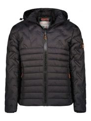 Geographical Norway Kurtka pikowana "Burator" w kolorze czarnym rozmiar: M. Czarne kurtki męskie Geographical Norway, m, bez wzorów, bez kaptura. Za 213.18 zł.