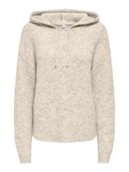 ONLY Sweter w kolorze beżowym rozmiar: M. Brązowe swetry klasyczne damskie Only, m, bez kołnierzyka. Za 100.45 zł.
