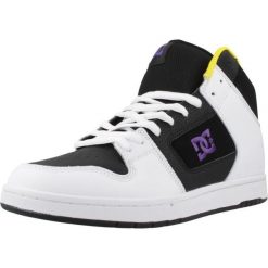 Buty DC MANTECA 4 HI Czarny. Czarne buty trekkingowe męskie DC Shoes, ze skóry, bez zapięcia, trekkingowe. Za 311.99 zł.