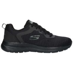 Buty sportowe Skechers Bountiful czarne do fitness. Czarne obuwie treningowe damskie Skechers, na fitness i siłownię. Za 189.07 zł.