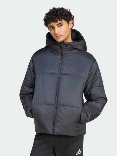 Adidas Kurtka zimowa Essentials Highloft KS6446 Czarny Regular Fit. Czarne kurtki męskie Adidas, na zimę, m, bez wzorów, z syntetyku, bez kaptura. Za 478.99 zł.