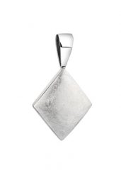 Nenalina Damski kwadratowy wisiorek Geo ze srebra próby 925 Sterling Silver Naszyjniki 1 ct. Szare naszyjniki damskie Nenalina, srebrne. Za 221.39 zł.