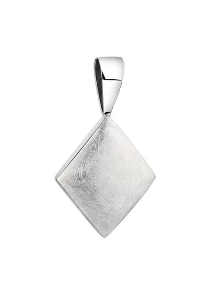 Nenalina Damski kwadratowy wisiorek Geo ze srebra próby 925 Sterling Silver Naszyjniki 1 ct. Szare naszyjniki damskie Nenalina, srebrne. Za 221.39 zł.
