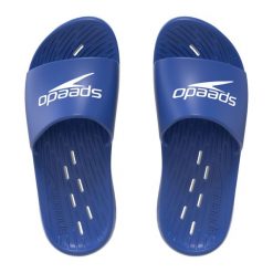 Klapki basenowe antypoślizgowe damskie Speedo Slides. Czarne klapki damskie Speedo, bez wzorów, bez obcasa. Za 83.99 zł.