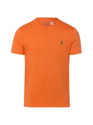 Polo Ralph Lauren Koszulka męska Mężczyźni Bawełna (100%) pomarańczowy jednolity, XL. Brązowe koszulki polo męskie Polo Ralph Lauren, m, bez wzorów, z bawełny, bez ramiączek. Za 379.95 zł.