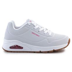 Buty Skechers Stand On Air 310024L-WHP białe. Białe buty sportowe dziewczęce bez wzorów, bez zapięcia. Za 449.26 zł.