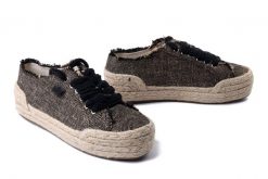 EMU AUSTRALIA Ellery 2.0 W13065 black, półbuty/espadryle damskie. Czarne espadryle damskie Emu Australia, bez wzorów, bez obcasa. Za 429.90 zł.