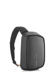 Plecak miejski XD Design Bobby Sling - black. Szare plecaki męskie Xd Design, bez wzorów, z materiału. Za 249.40 zł.