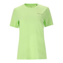 Koszulka damska Endurance Nan. Zielone bluzki damskie Endurance, bez wzorów, bez kołnierzyka. Za 133.50 zł.