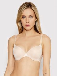 Chantelle Biustonosz z fiszbiną Essential C15G60 Beżowy. Brązowe biustonosze Chantelle, bez wzorów, z syntetyku. Za 299.99 zł.