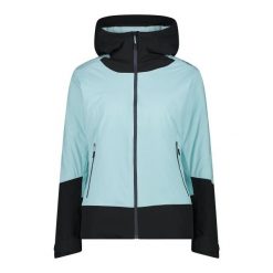 Kurtka narciarska damska z odpinanym kapturem CMP. Białe kurtki damskie CMP, xs, bez wzorów, z lycry, narciarskie, primaloft. Za 696.00 zł.