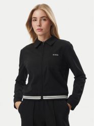 Guess Bluza V6BQ11 W4757 Czarny Regular Fit. Czarne bluzy bez kaptura damskie Guess, s. Za 434.99 zł.