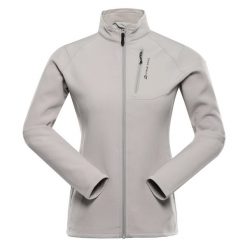 Bluza damska turystyczna szybkoschnąca Alpine Pro Morwa. Brązowe bluzy bez kaptura damskie Alpine Pro. W wyprzedaży za 299.00 zł.