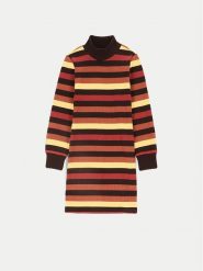 Coccodrillo Sukienka dzianinowa ZC4129101RGJ Kolorowy Regular Fit. Sukienki dziewczęce COCCODRILLO, bez wzorów, z bawełny, bez ramiączek. Za 69.90 zł.