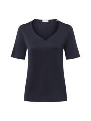 Street One Koszulka damska Kobiety Bawełna niebieski jednolity, 42. Niebieskie t-shirty damskie Street One, bez wzorów, z bawełny, bez kołnierzyka. Za 129.95 zł.