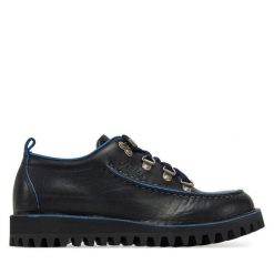 Półbuty Fracap. Czarne półbuty męskie Fracap, bez zapięcia. Za 989.99 zł.