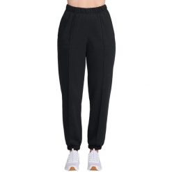 Spodnie Skechers Delight Jogger, Kobiety. Czarne spodnie dresowe damskie Skechers, z bawełny, na fitness i siłownię. Za 290.00 zł.