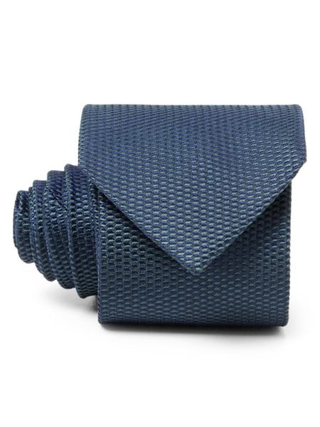 Finshley & Harding Krawat Mężczyźni Jedwab zielony|niebieski, ONE SIZE. Niebieskie krawaty i muchy męskie Finshley & Harding, bez wzorów, z jedwabiu, eleganckie. Za 179.95 zł.