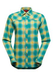 LA SPORTIVA Koszula funkcyjna "Rambler" w kolorze zielono-żółtym rozmiar: S. Zielone koszule damskie La Sportiva, s, bez wzorów, z bawełny, bez kołnierzyka, bez ramiączek. Za 244.80 zł.