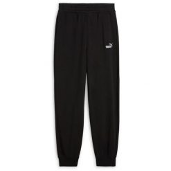 Spodnie damskie PUMA ESS Small No. 1 Logo Comfort High-Waist. Czarne spodnie sportowe damskie Puma, s, z bawełny. Za 144.99 zł.