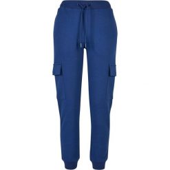 Damski strój do joggingu typu cargo Urban Classics. Niebieskie spodnie dresowe damskie Urban Classics, bez wzorów. Za 214.00 zł.