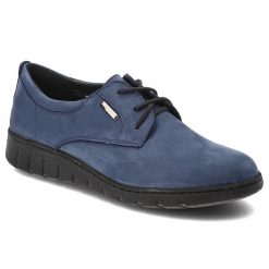 Granatowe Półbuty Armodo Eleganckie Obuwie Damskie. Niebieskie półbuty damskie Armodo, bez wzorów, z gumy, eleganckie, bez obcasa. Za 309.00 zł.