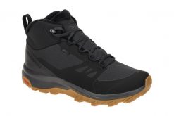 Buty do chodzenia męskie Salomon Outsnap Cs Wp. Czarne buty trekkingowe męskie Salomon, z materiału, bez zapięcia, outdoorowe. Za 539.00 zł.