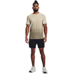 Szorty Under Armour Vanish Woven, Czarny, Mężczyźni. Czarne szorty sportowe męskie Under Armour, m, z materiału, na fitness i siłownię. Za 226.05 zł.