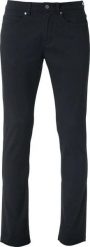 Clique spodnie 5-pocket stretch - twill czarne. Czarne spodnie materiałowe męskie CLIQUE, bez wzorów, z bawełny, klasyczne. Za 261.34 zł.