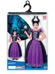 Carnival Party 2-częściowy kostium "Malefizia" w kolorze fioletowo-czarnym rozmiar: 164. Czarne stroje jednoczęściowe damskie Carnival Party, z aplikacjami. Za 107.45 zł.