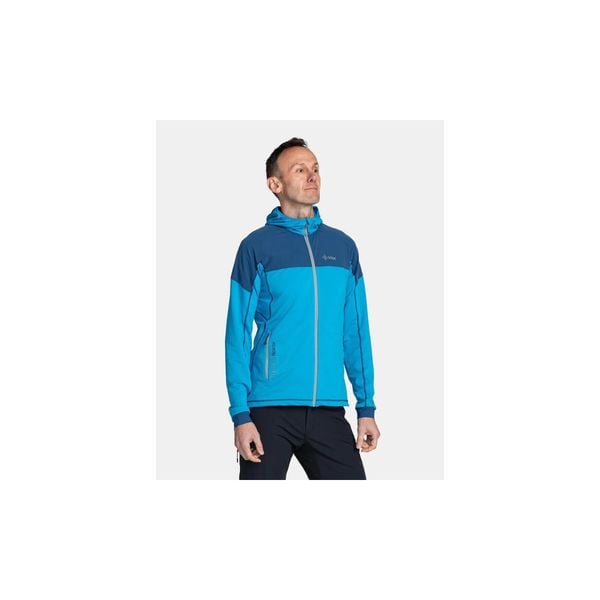 Męska bluza outdoorowa Kilpi MEMPHIS-M. Niebieskie bluzy bez kaptura męskie Kilpi, m. Za 215.49 zł.